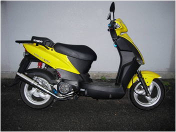 KYMCO Agility125 HPマフラー （adect HP-MUFLER For KYMCO Agility125）