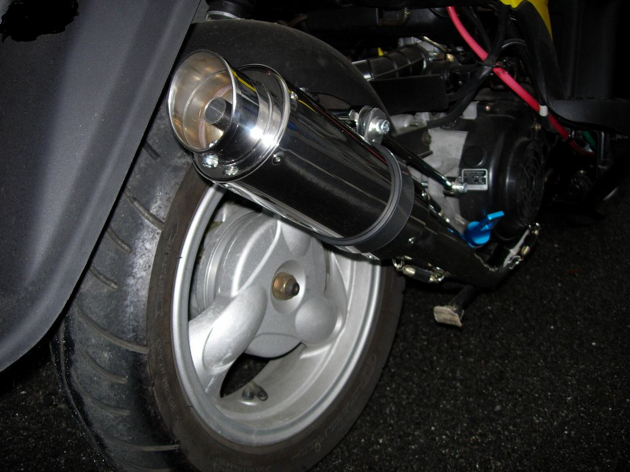 KYMCO Agility125 HPマフラー （adect HP-MUFLER For KYMCO Agility125）