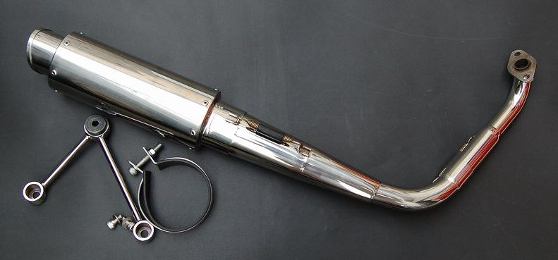 adiva R125 HPマフラー(adect HP-MUFLER For adiva R125)