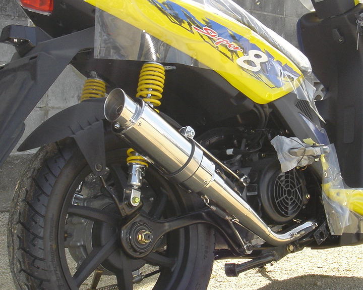 KYMCO Super8 HPマフラー（adect HP-MUFLER For KYMCO Super8）